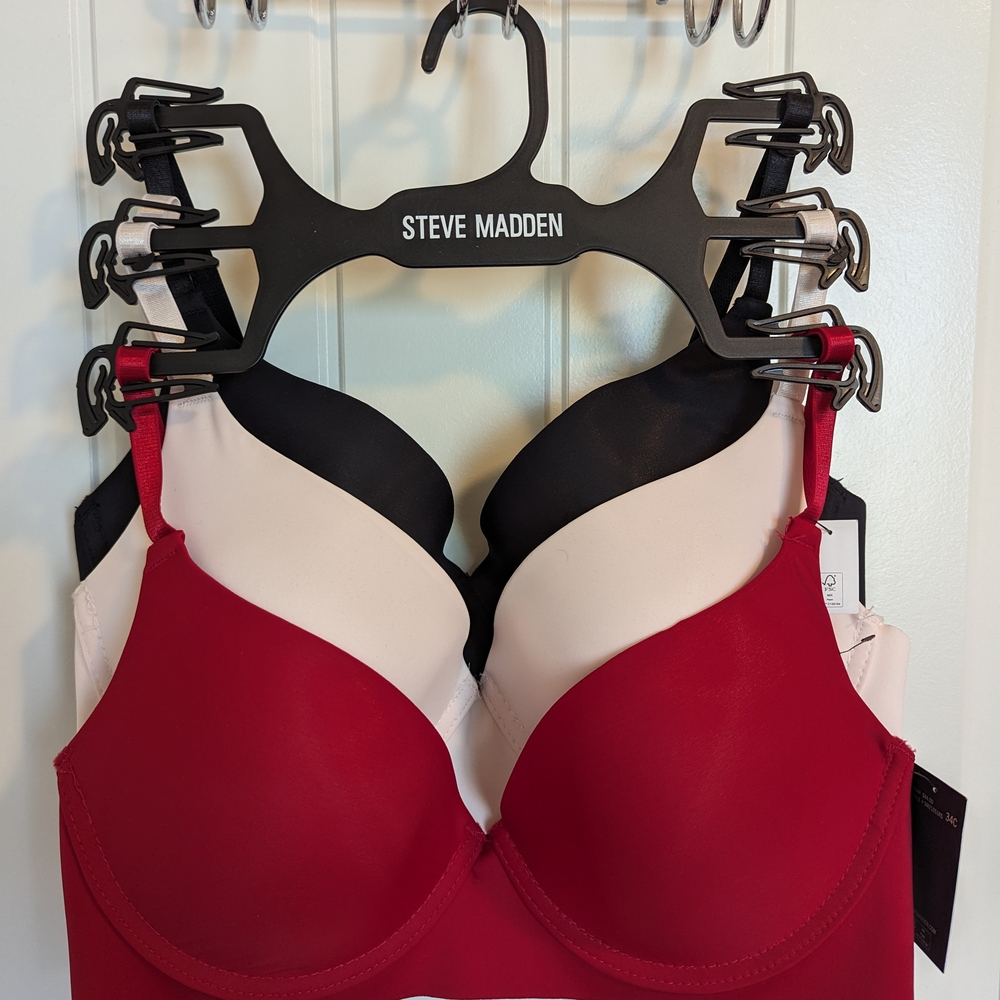 Steve Madden Women's Intimates Set - Red, Black, White